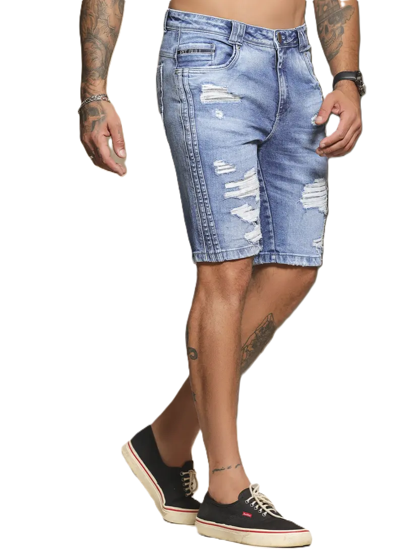 Imagem do produto Bermuda Algodão Masculina Pit Bull - 87077