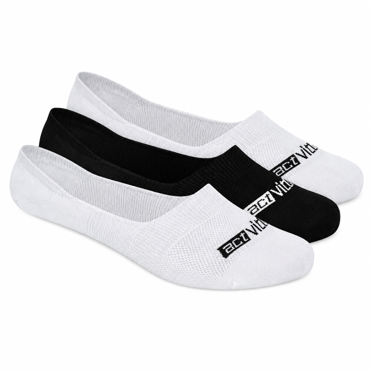 Imagem do produto Kit Meia Algodão Invisível Masculina Actvitta - 4999322766