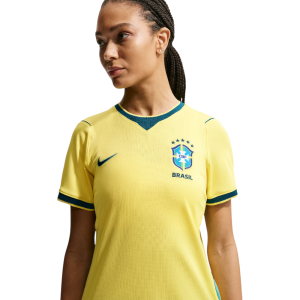 Camiseta Feminina Brasil Nike I 2026/27 Torcedora Pro - IB5280-724