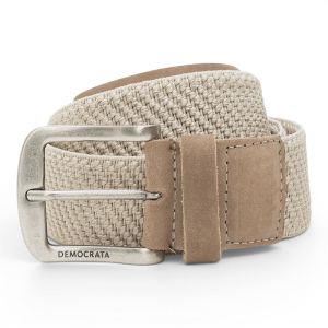 Cinto Masculino Denim Taupe Democrata - CIN0790-003