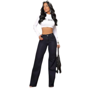 Calça Jeans Wide Leg Feminina Pit Bull - 89893