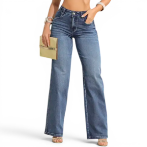 Calça Feminina Jeans Wide Leg Pit Bull - 89505