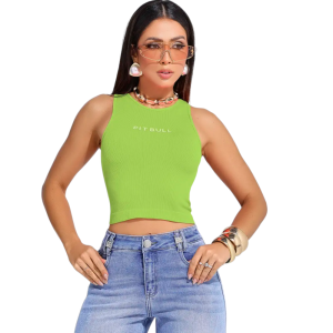 Camiseta Regata Feminina Pit Bull - 2073