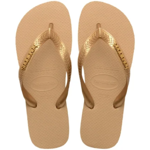 Chinelo Havaianas Top Logo Metalic - 4127244-0570