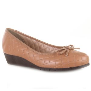 Sapato Flat Anabela Moleca feminino - Conforto e estilo | Flávio's Calçados