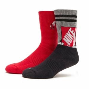 Kit Meia Nike Everyday Plus (2 pares) - Conforto e Durabilidade | Flávio's Calçados