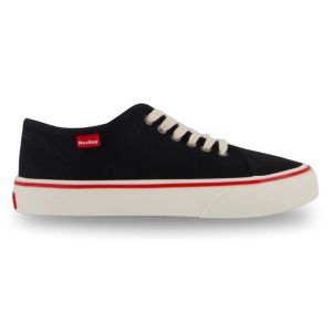 Tênis Redley Originals Wave Preto e Branco | Conforto e Estilo | Flávio's Calçados