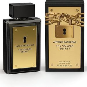 Golden Secret Man Eau de Toilette Banderas | Elegância e Estilo | Flávio's Calçados