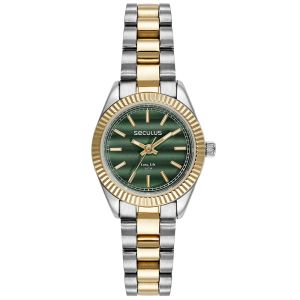 Relógio Feminino Casual Seculus Prata - Elegância e Conforto | Flávio's Calçados