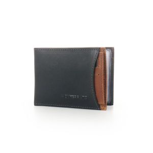 Carteira Couro Masculino Monferrato Preto – Estilo e Resistência | Flávio's Calçados