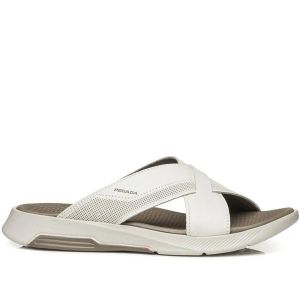 Chinelo Pegada Masculino Couro Milk Conforto e Estilo | Flávio's Calçados