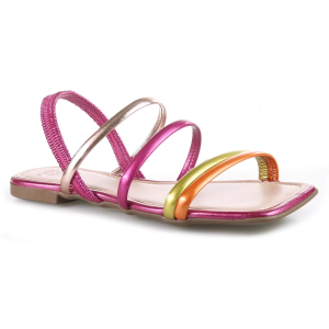 Sandália Rasteira Feminina Ana Flor - 305163J