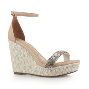 Sandália Anabela Casual Feminina Vizzano - 628321152849