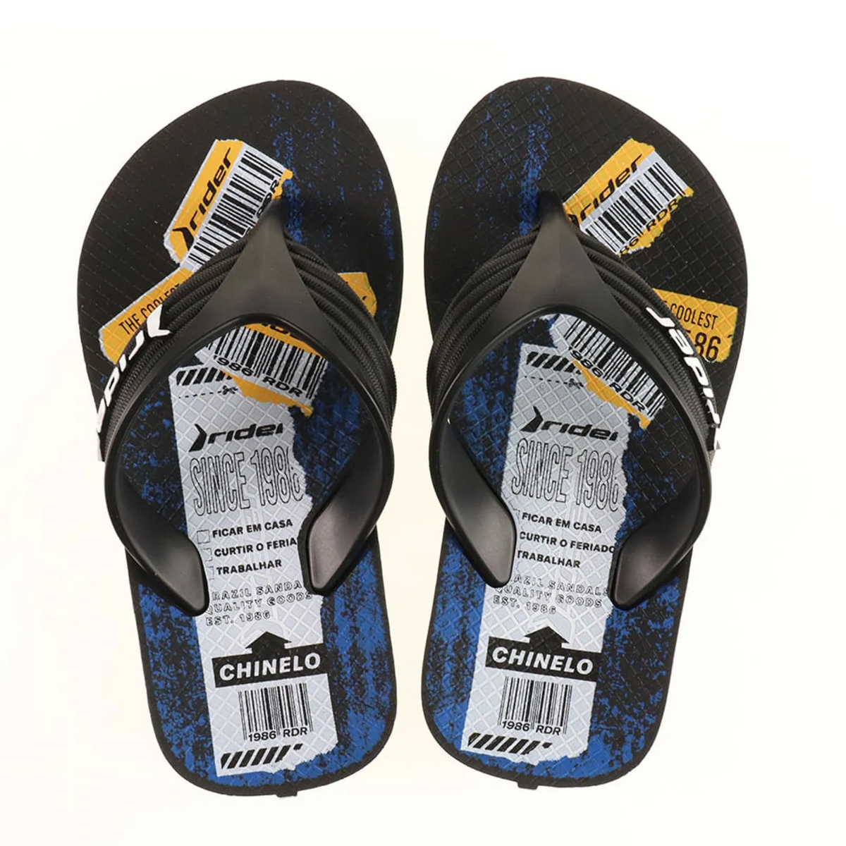 Imagem do produto Masculino Infantil Chinelo Infantil Masc. Rider - 11643.21194