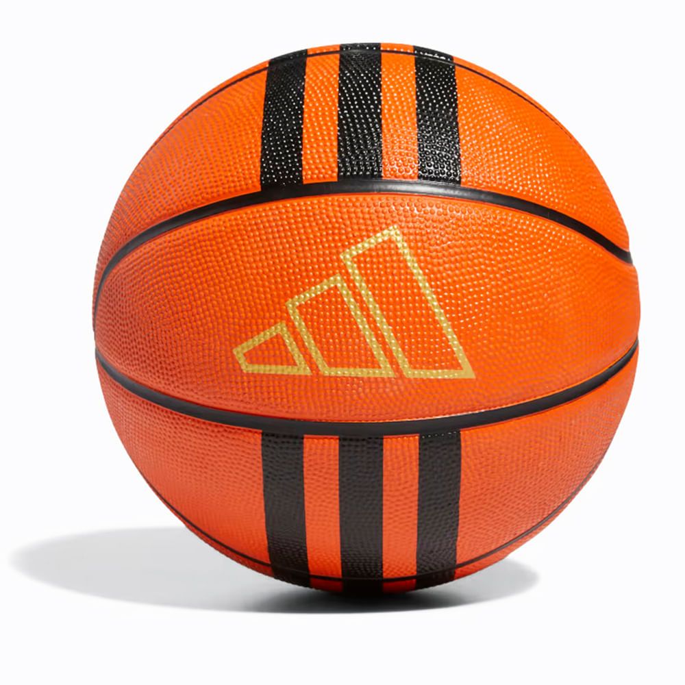 Bola Basquete Adidas 3-Stripes Rubber X3 | Máximo Controle | Flávio's Calçados