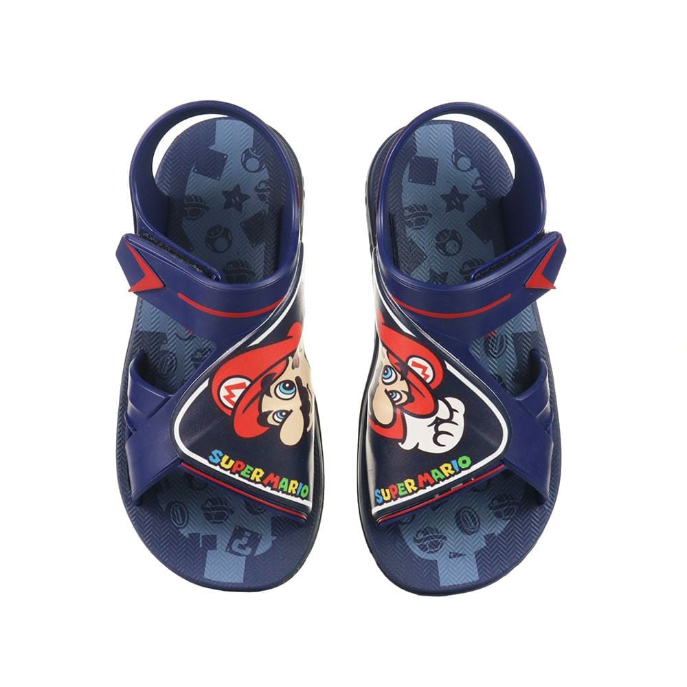 Sandália Infantil Masculina Super Mario Confortável | Flávio's Calçados