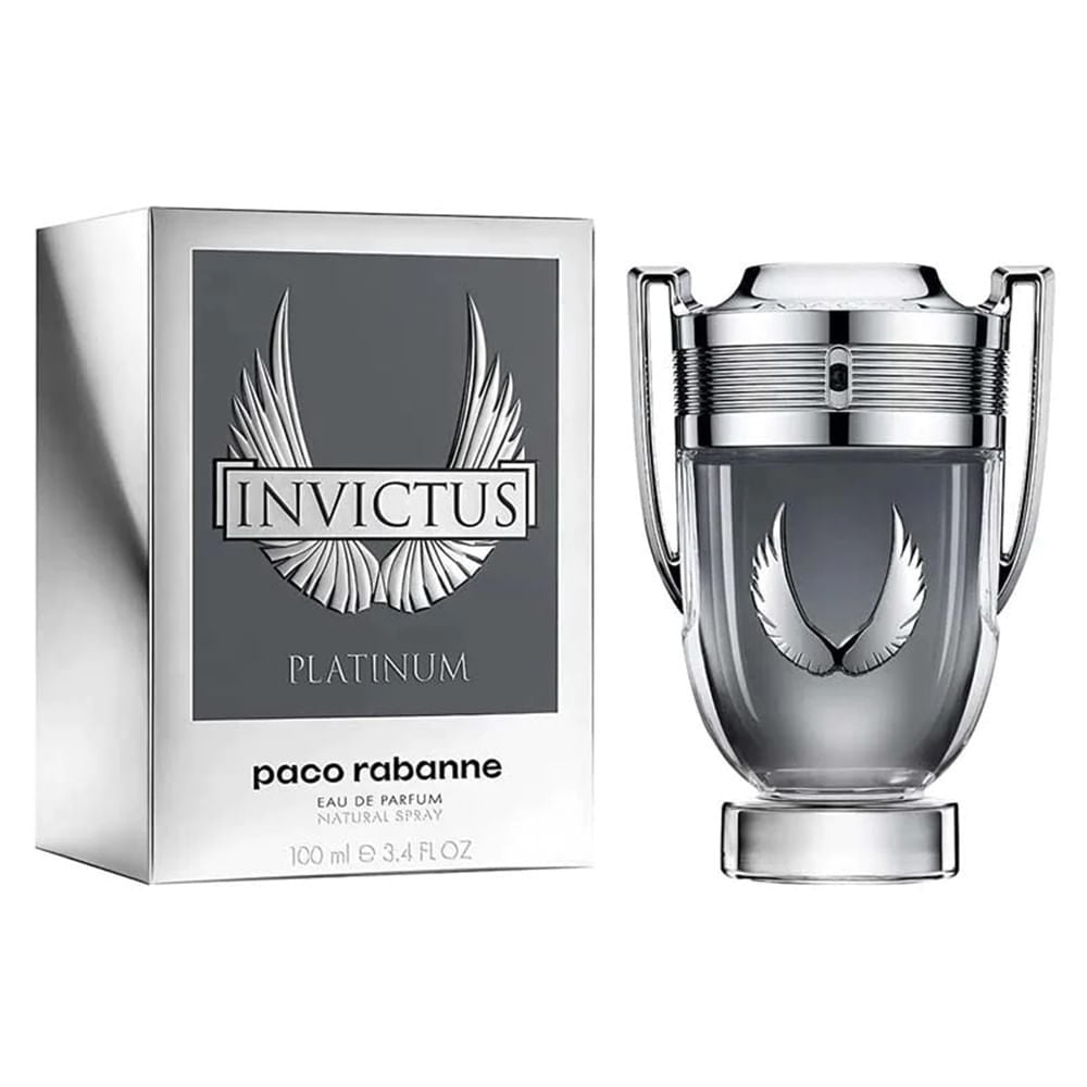 Perfume Invictus Paco Rabanne 100ml - Estilo e Frescor | Flávio's Calçados