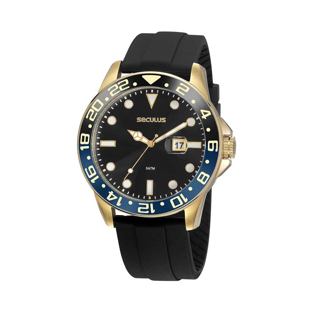 Relógio Masculino Seculus 20902GPSVDU1 elegante e durável | Flávio's Calçados
