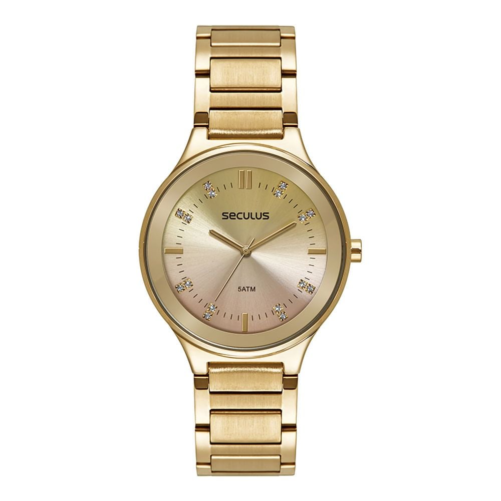 Relógio Feminino Casual Seculus 77246lpsvds2 | Estilo e Conforto