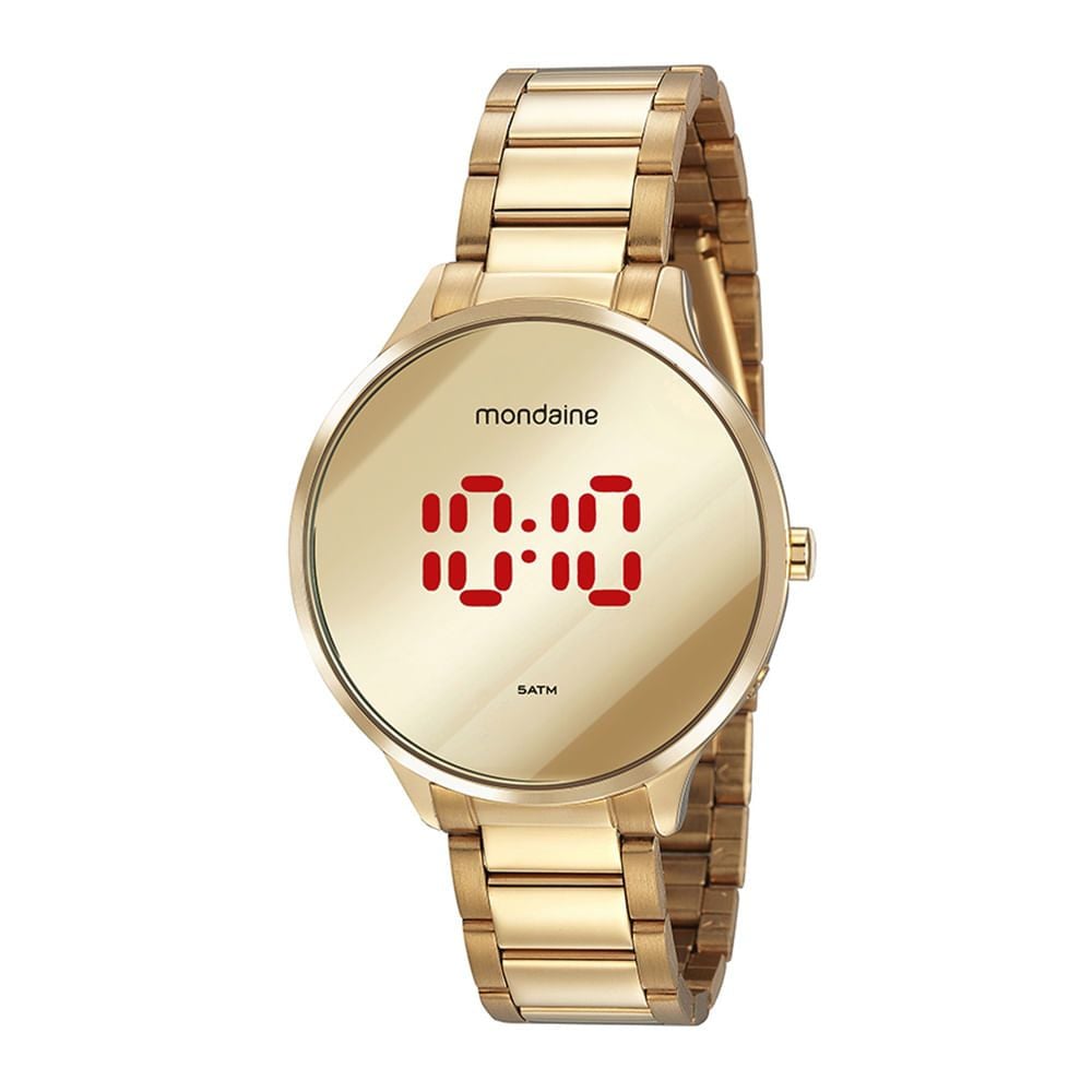 Relógio Feminino Casual Mondaine 32060LPMVDE1 com Estilo | Flávio's Calçados