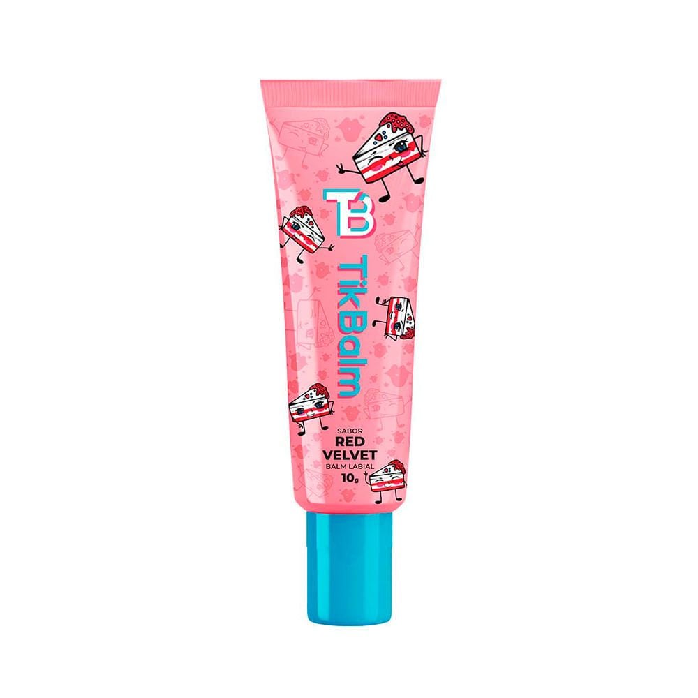 Balm Labial Red Velvet Tikbalm hidratação e cor | Flávio's Calçados