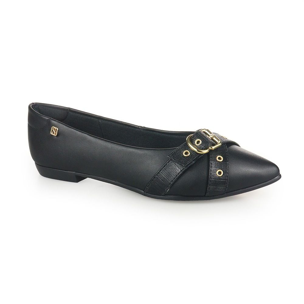 Sapato Flat Feminino Casual Santinelli Conforto e Estilo | Flávio's Calçados