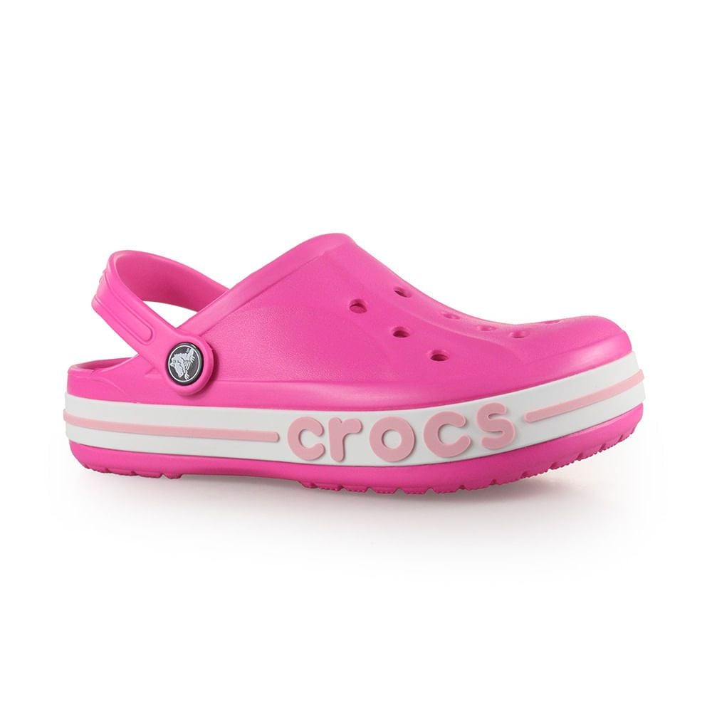 Sandália Infantil Feminina Rosa Casual Crocs | Flávio's Calçados
