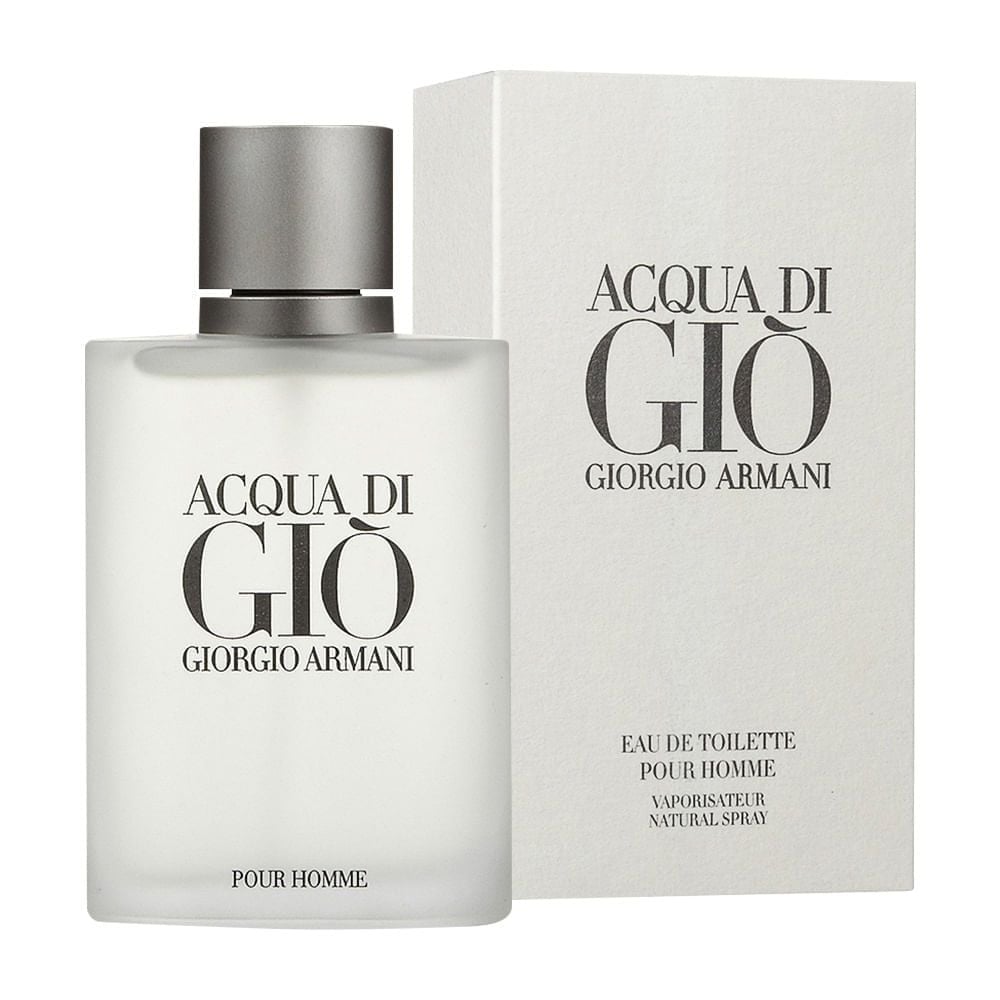 Perfume Masculino Acqua Di Gio Giorgio Armani | Frescor e Elegância | Flávio’s Calçados
