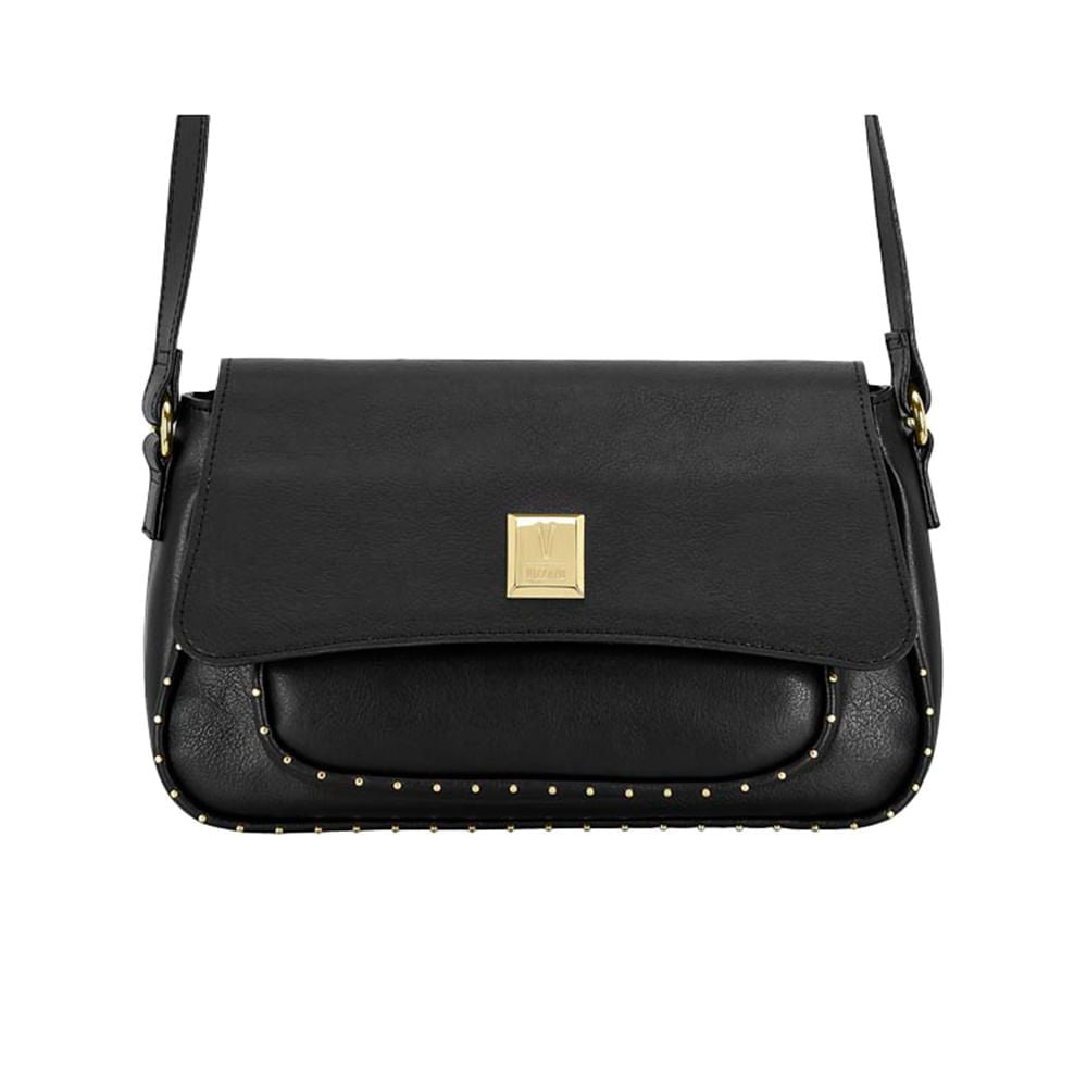 Bolsa Feminina Sintético Casual Vizzano Camelo/Preto | Flávio's Calçados