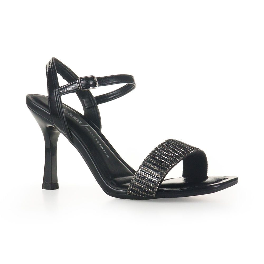 Sandália Feminina Casual Dakota Preto Confortável | Flávio's Calçados