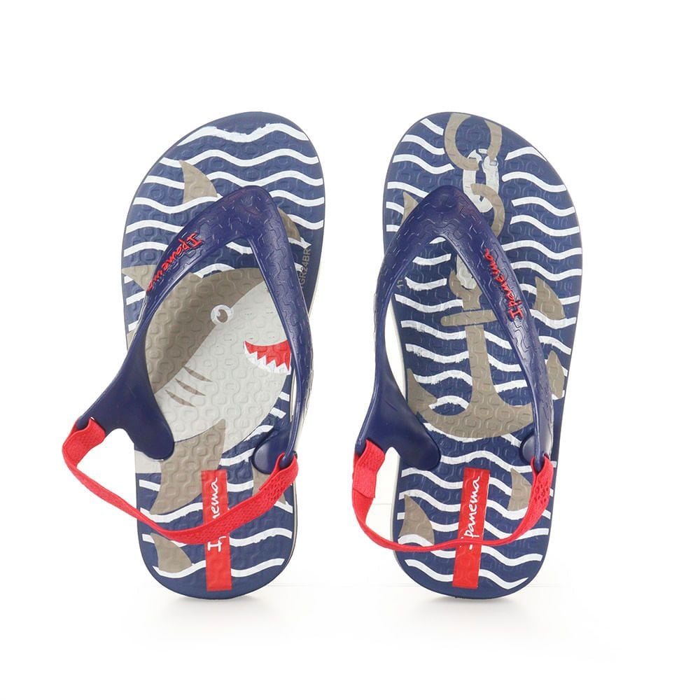 Chinelo Bebê Masculino Ipanema Azul Conforto e Estilo | Flávio's Calçados