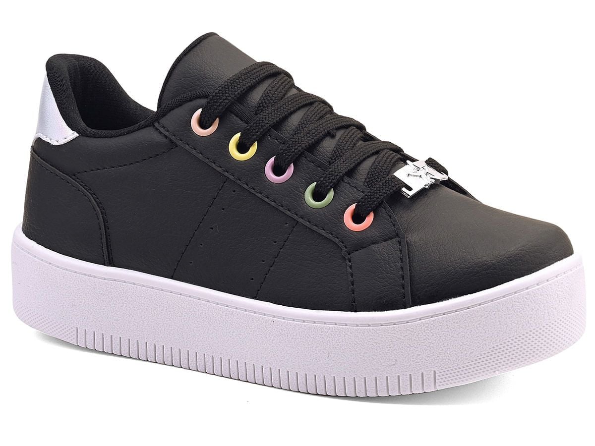 Tênis Infantil Casual Feminino Izalu Conforto e Estilo | Flávio's Calçados