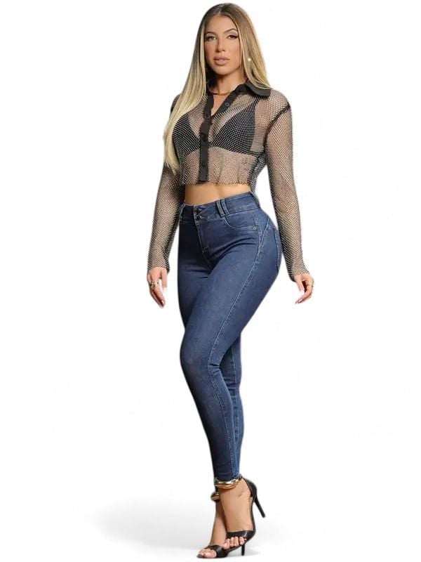 Calça Skinny Feminina Modeladora Pit Bull Jeans | Flávio's Calçados