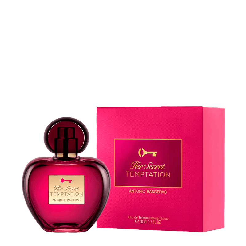 Perfume Antonio Banderas Her Secret Temptation | Elegância e Estilo | Flávio's Calçados
