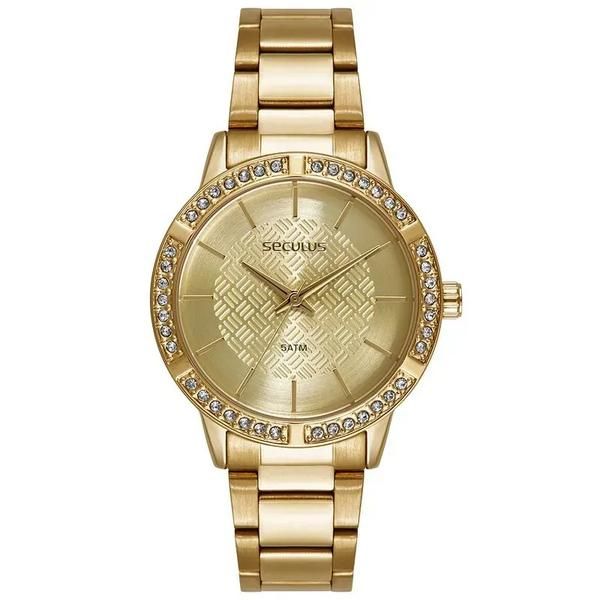 Relógio Feminino Seculus 77345LPSKDS1 Elegância e Conforto | Flávio's Calçados