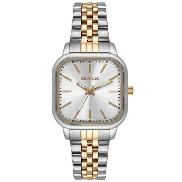Relógio Feminino Quadrado Minimalista Seculus | Elegância e Conforto