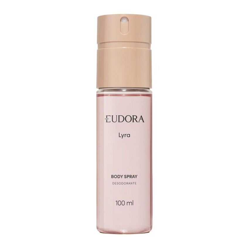 Body Splash Feminino Lyra Eudora – Frescor e Hidratação | Flávio's Calçados