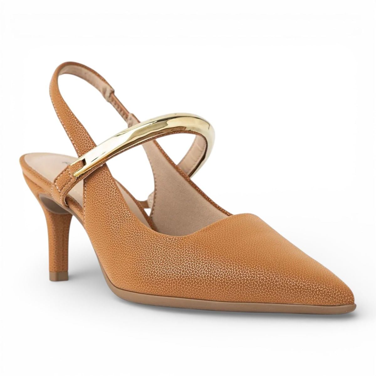 Sapato Slingback Salto Alto Fino Brule Piccadilly | Conforto e Estilo | Flávio's Calçados