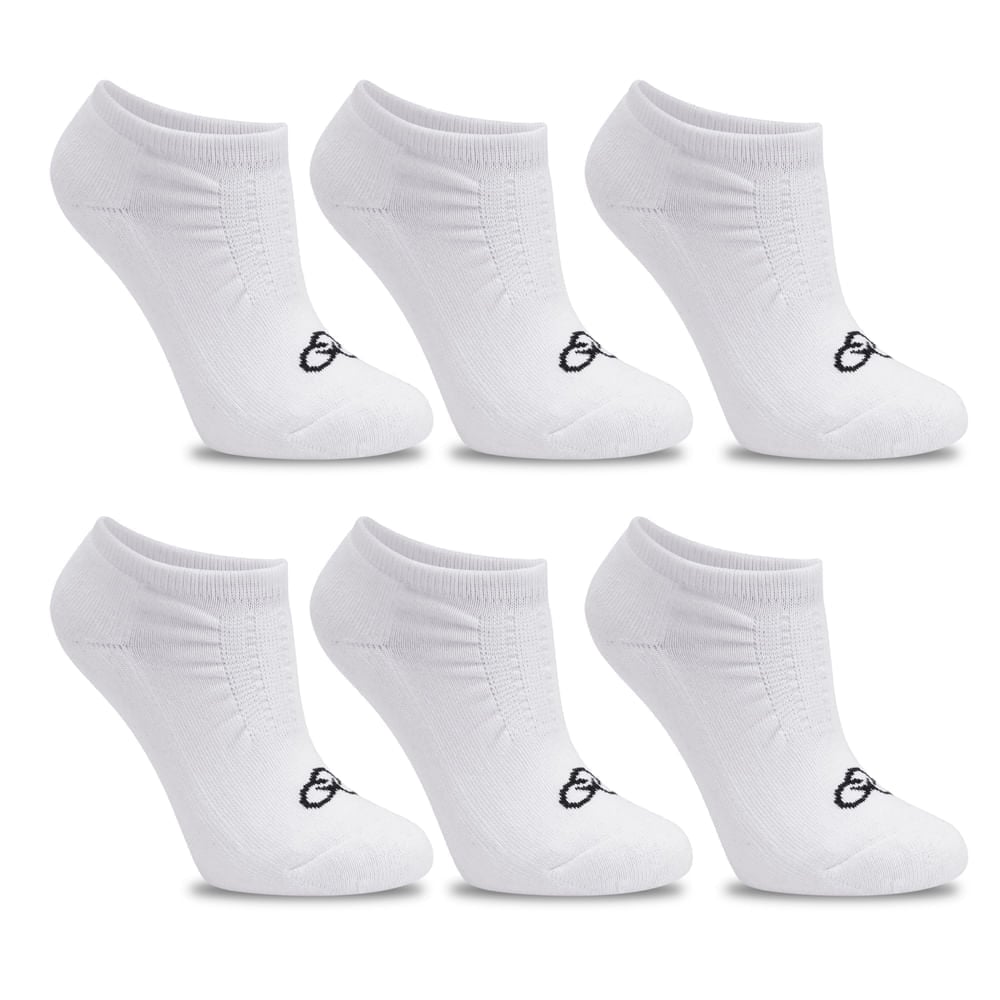 Meia Invisível Olympikus Kit 6 Pares Conforto e Discrição | Flávio's Calçados