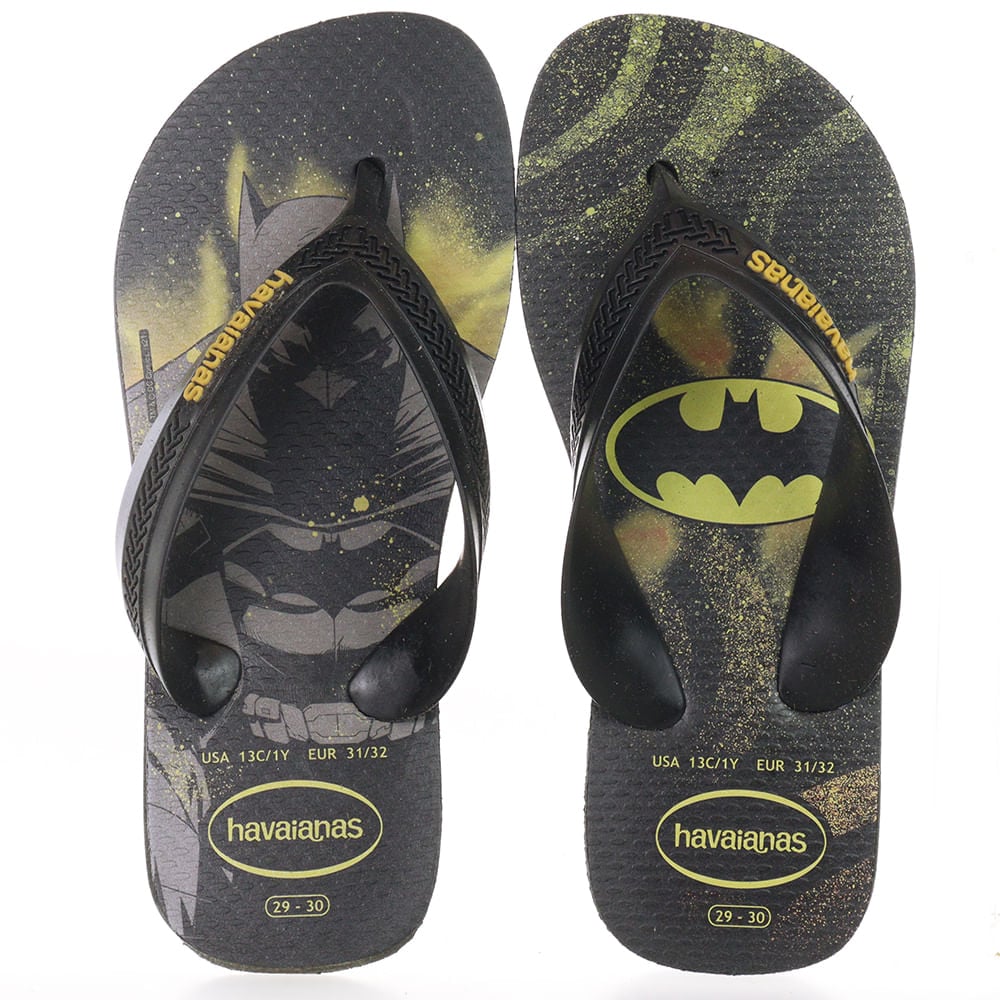 Chinelo Havaianas Infantil Max Heróis Confortável | Flávio's Calçados