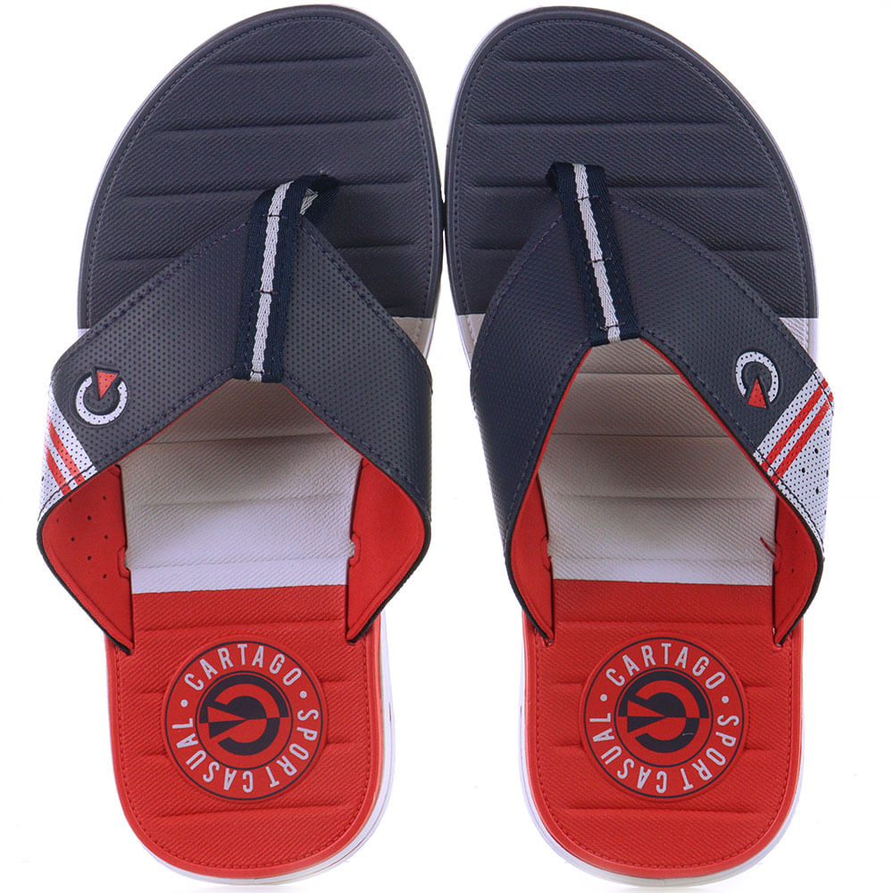 Chinelo Cartago Sevilha Confortável para o Dia a Dia | Flávio's Calçados