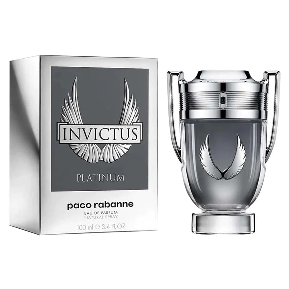 Perfume Invictus Paco Rabanne 100ml - Estilo e Frescor | Flávio's Calçados