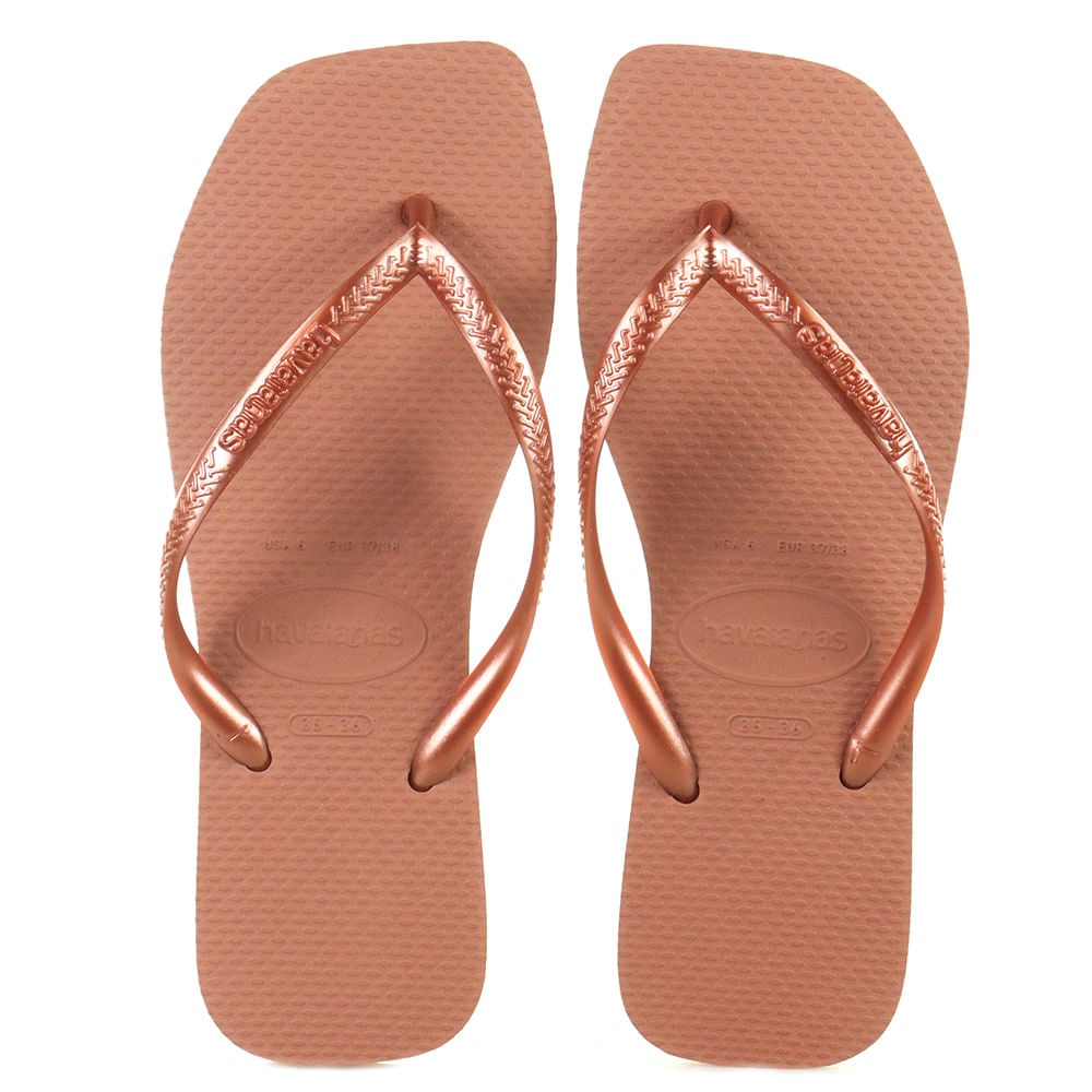 Chinelo Havaianas Slim Square conforto e estilo | Flávio's Calçados
