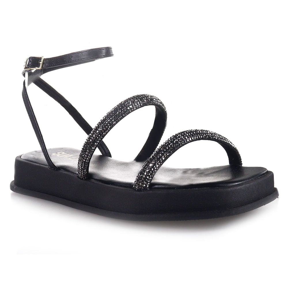 Sandália Sua Cia Flatform Confortável e Estilosa | Flávio's Calçados