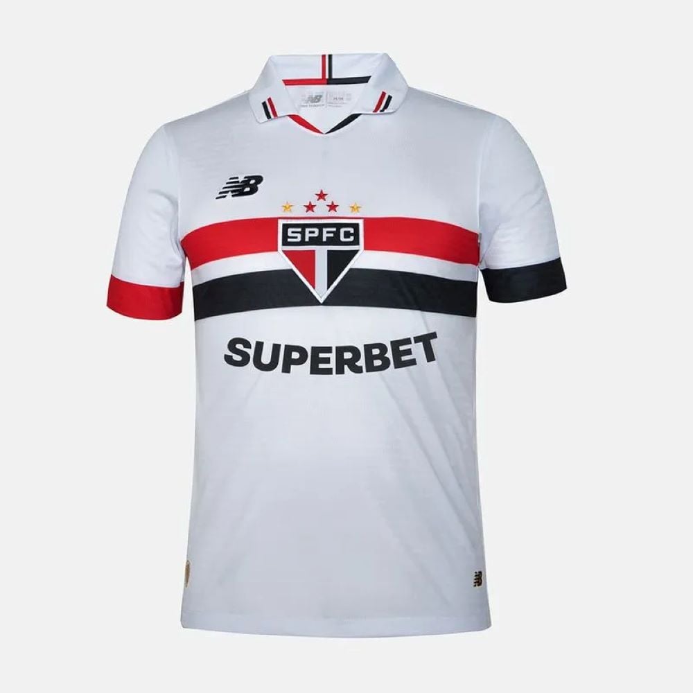 Camisa São Paulo New Balance 24/25 Conforto e Estilo | Flávio's Calçados