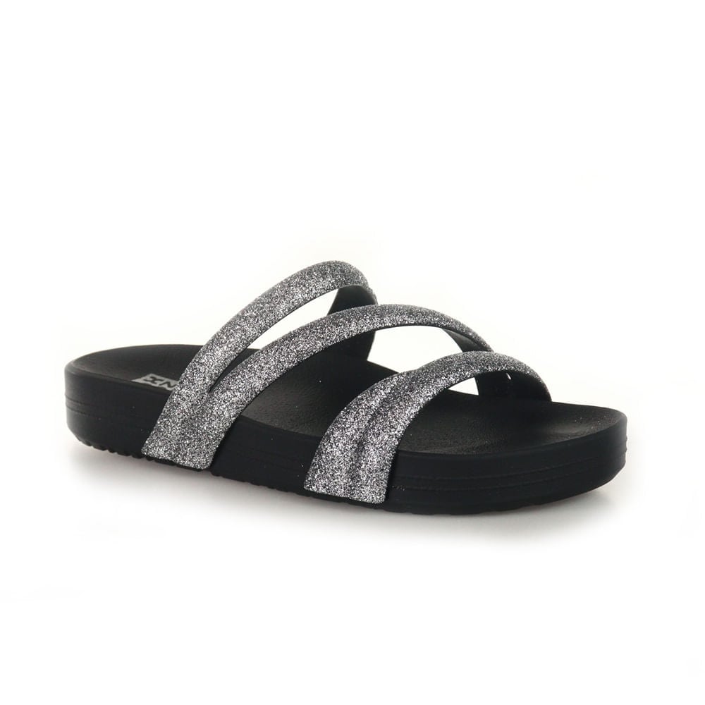 Papete Feminina Zaxy Glitter Conforto e Estilo | Flávio's Calçados