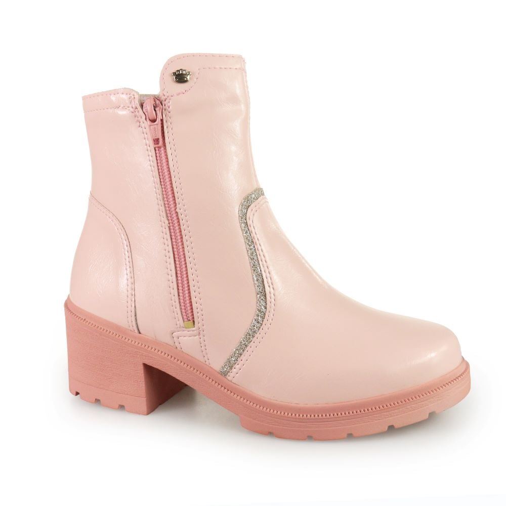 Bota Infantil Pink Cats Dakota Conforto e Estilo | Flávio's Calçados