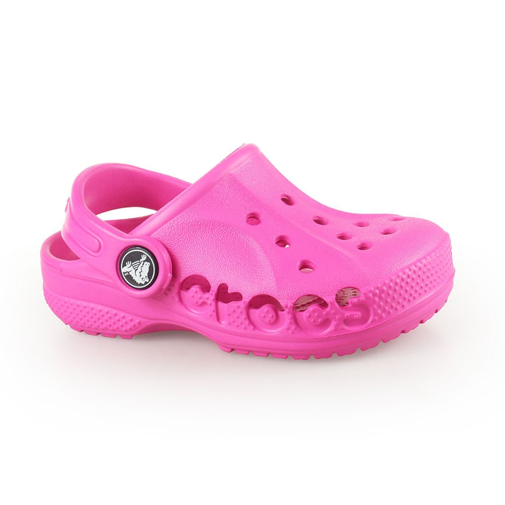 Sandália Infantil Feminina Crocs Rosa Casual | Flávio's Calçados