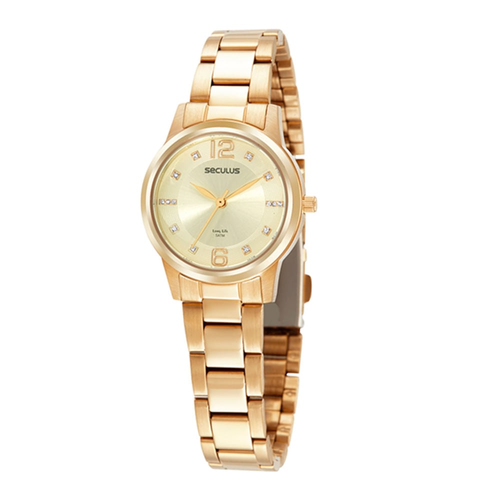 Relógio Feminino Seculus 44089LPSVDA2 elegante e durável | Flávio's Calçados