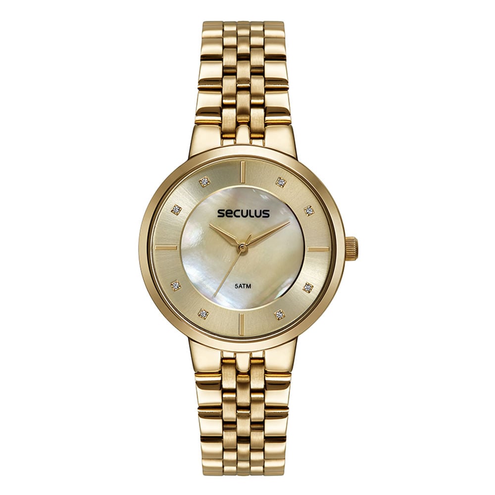 Relógio Feminino Casual Seculus 77248LPSVDS1 | Flávio's Calçados